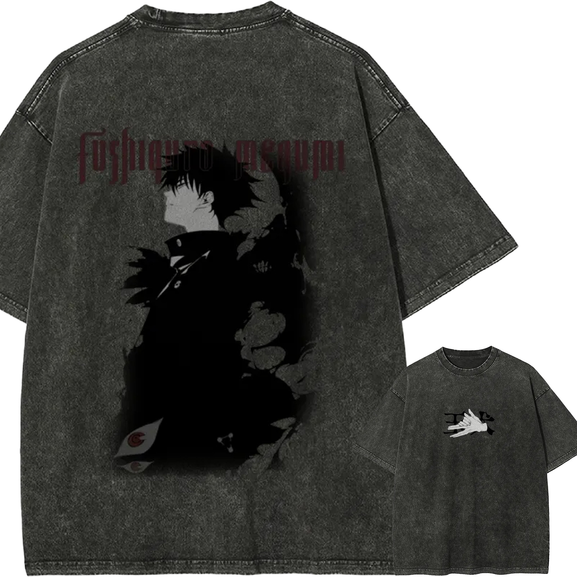 Phone Cases Jujutsu Kaisen - Megumi Fushiguro T-shirt Jujutsu Kaisen Shadow