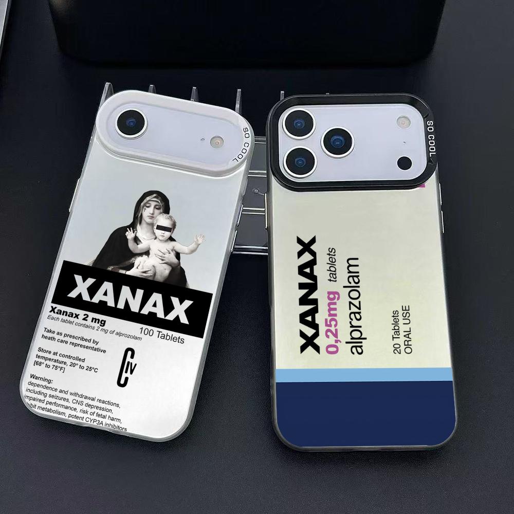 Phone Cases For Iphone 15 - C-Chill Pill XANAXS Phone Case For
