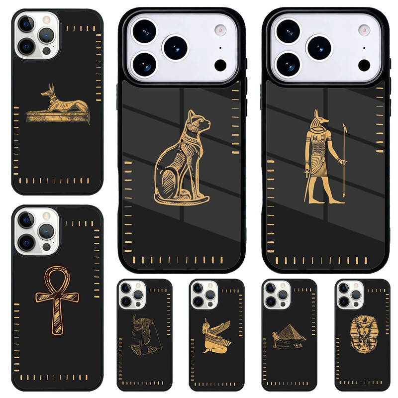 Phone Cases Egypt - Egypt Nefertiti Anubis Phone Case for
