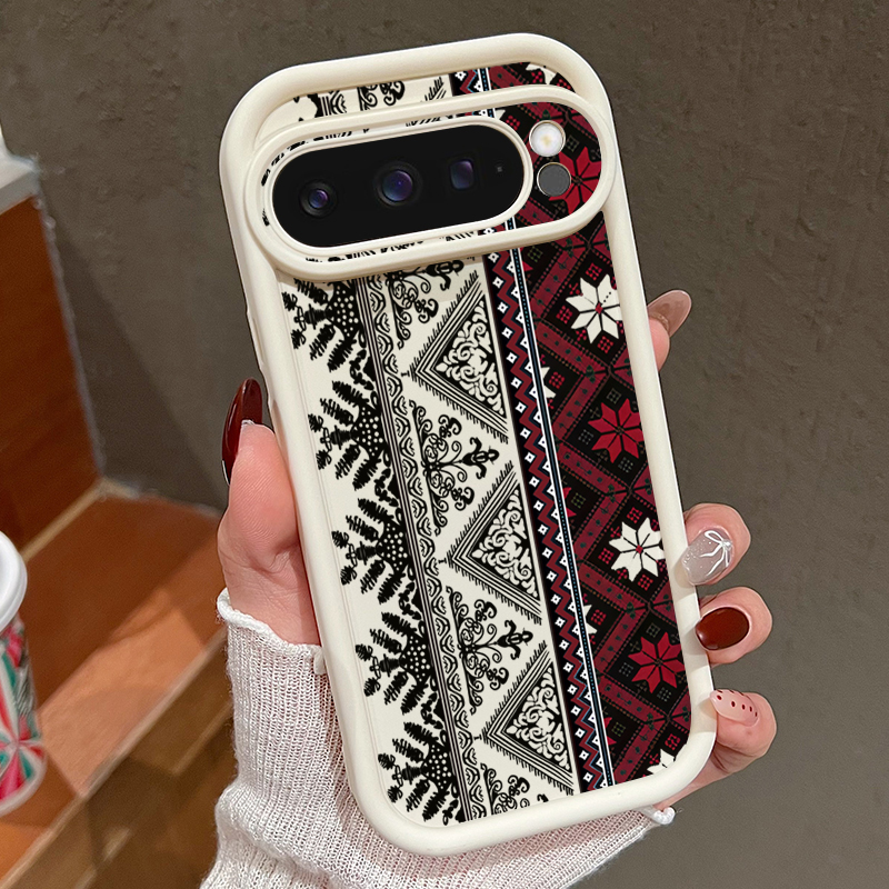 Phone Cases Google Pixel 9 - Vintage Totem Pattern Phone Case For