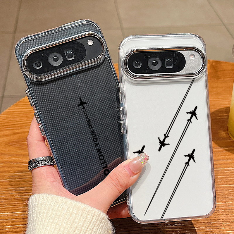 Airplane Line Pattern TPU Phon - Phone Cases Google Pixel 9 리뷰 및 가격