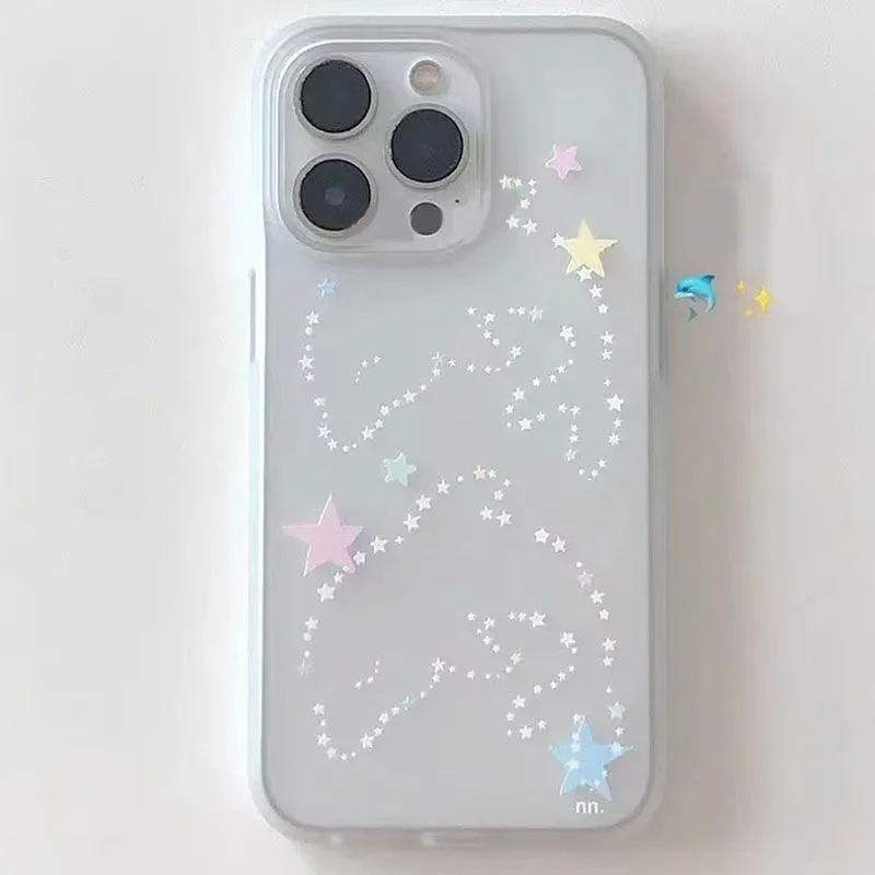Japanese and Korean Ins Star D - Phone Cases Kawaii 리뷰 및 가격