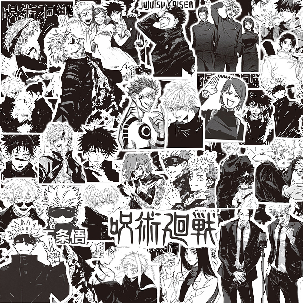 10/30/65pcs Black White Jujuts - Phone Cases Jujutsu Kaisen 리뷰 및 가격