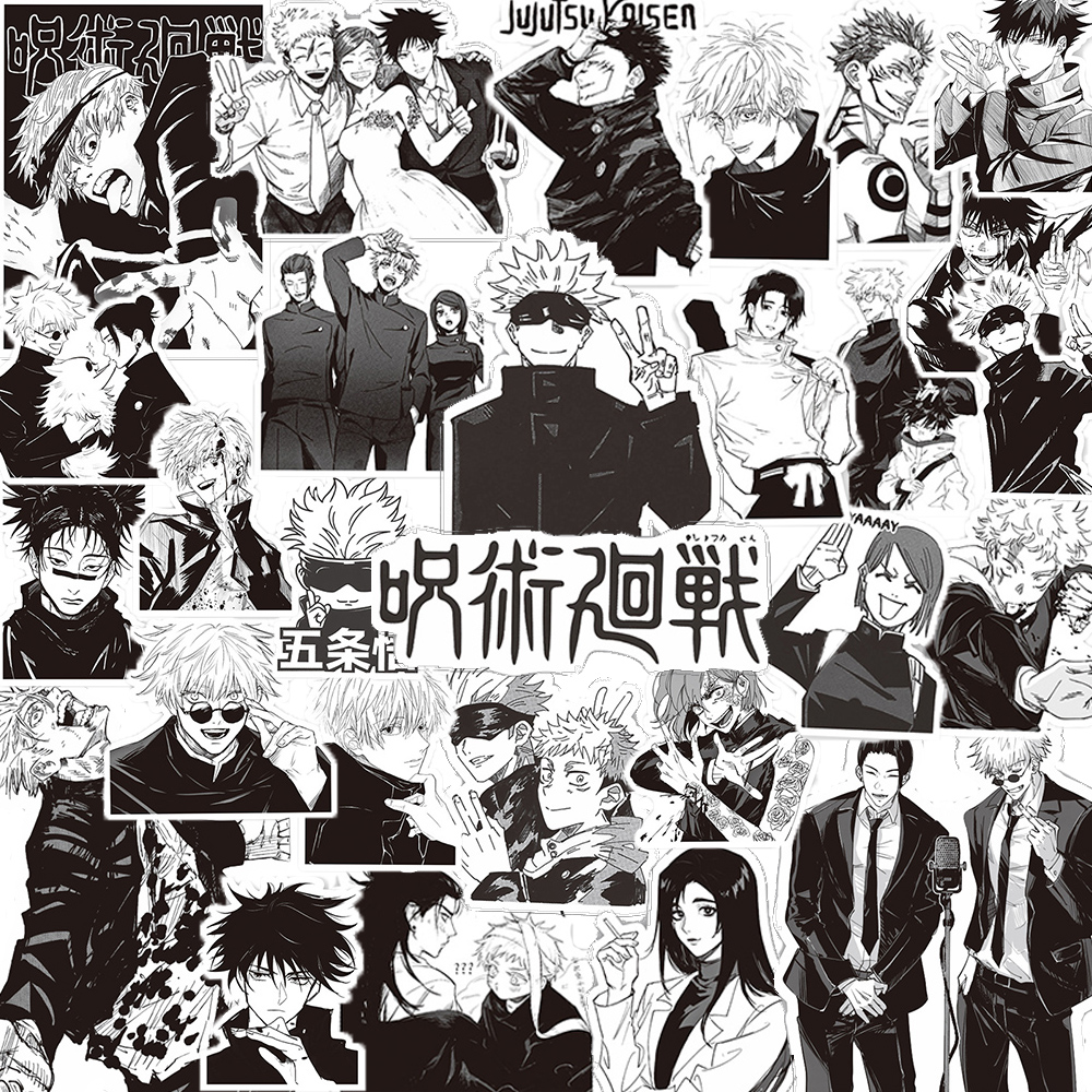 10/30/65pcs Black White Jujuts - Phone Cases Jujutsu Kaisen 리뷰 및 가격