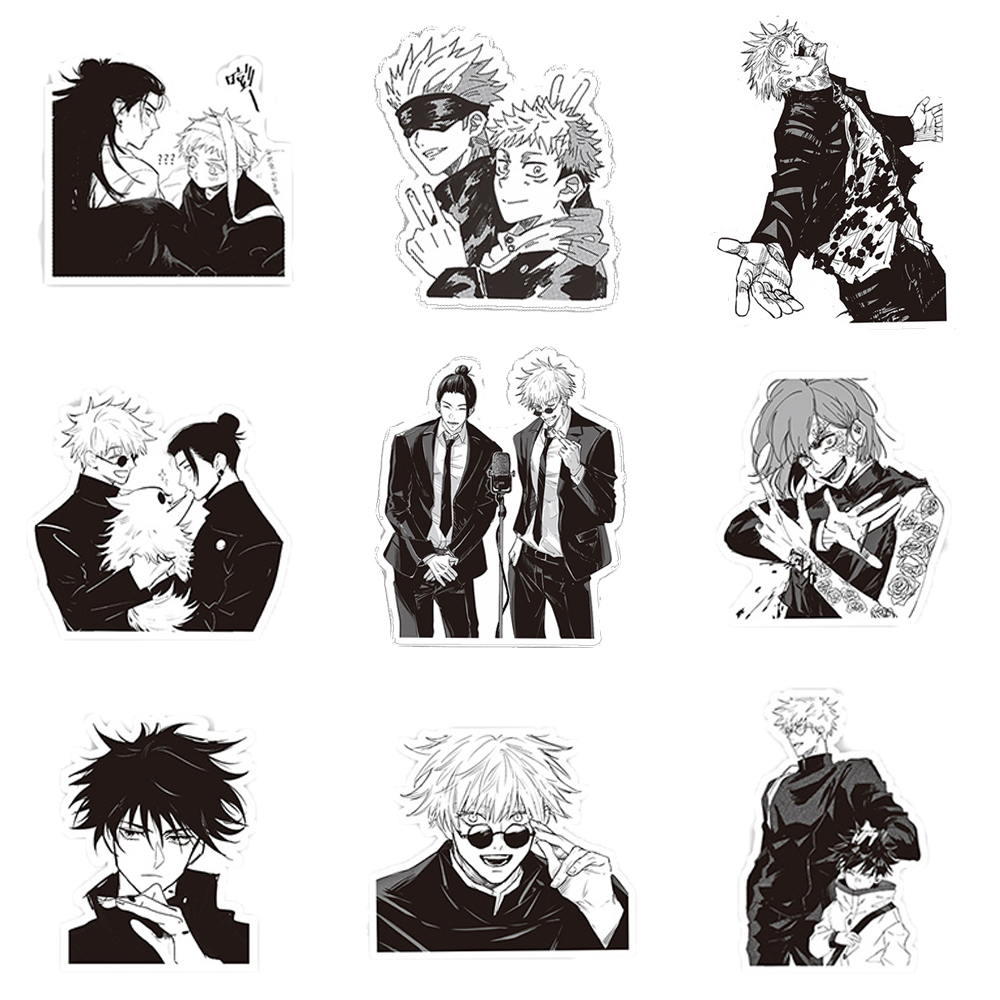 10/30/65pcs Black White Jujuts - Phone Cases Jujutsu Kaisen 리뷰 및 가격