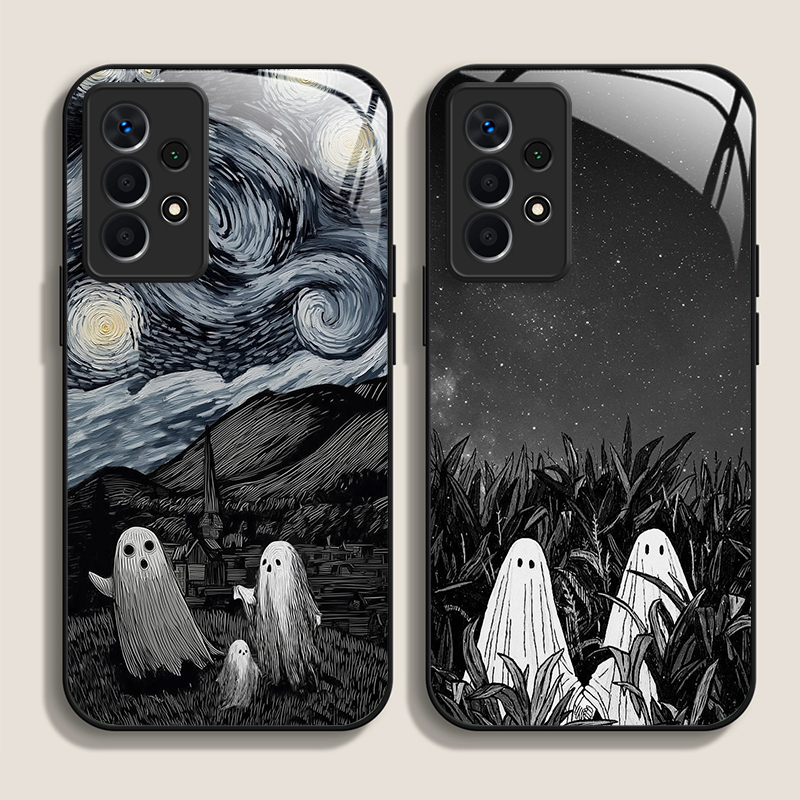 Funny Ghost Abstract Art Patte - Phone Cases For Samsung S21 5G 리뷰 및 가격