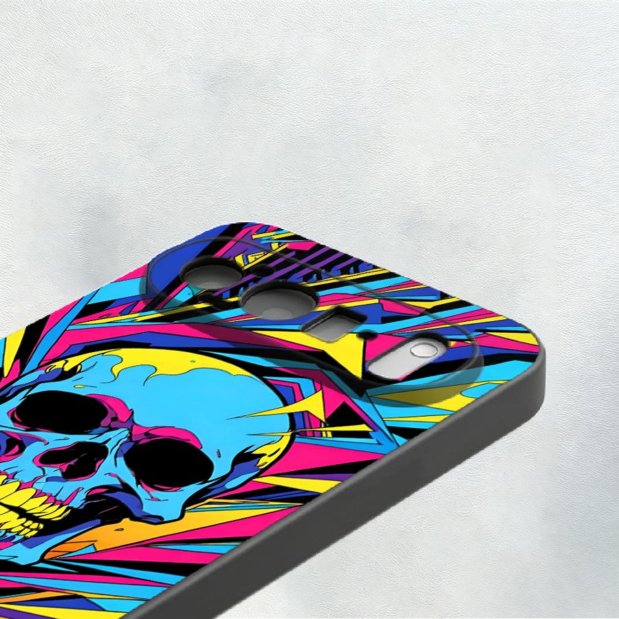 Neon Pop Art Skull Case for Go - Phone Cases Google Pixel 9 리뷰 및 가격
