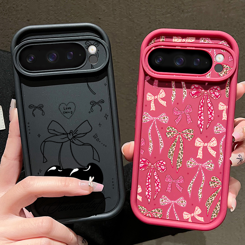Love Hearts Bow Pattern Phone  - Phone Cases Google Pixel 9 리뷰 및 가격