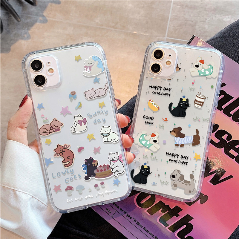 Lovely Fishes Clear Phone Case - Phone Cases For Iphone 15 리뷰 및 가격