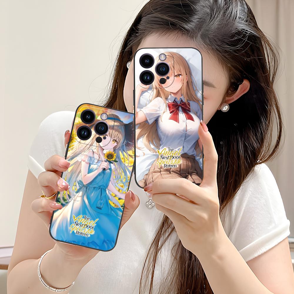 Angel Mahiru Shina Anime Phone - Phone Cases Iphone 15 Pro Max 리뷰 및 가격