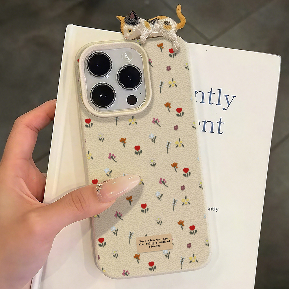 Cute Floral Soft Silicone Phon - Phone Cases Cute 리뷰 및 가격