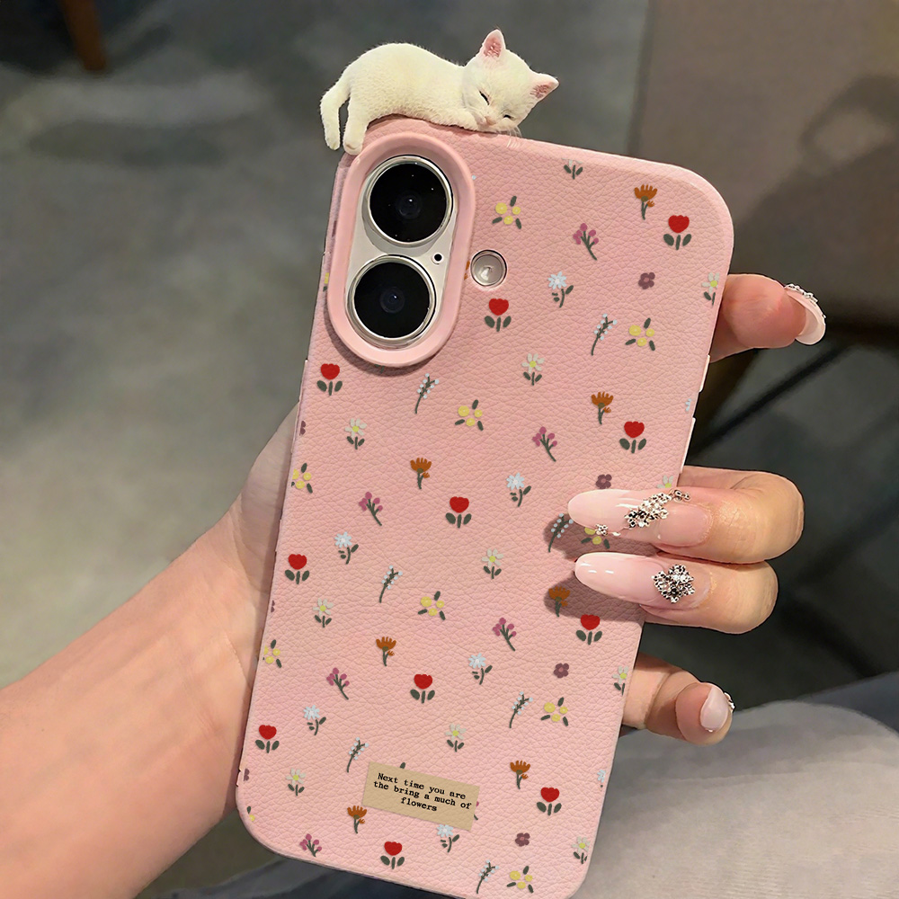 Cute Floral Soft Silicone Phon - Phone Cases Cute 리뷰 및 가격