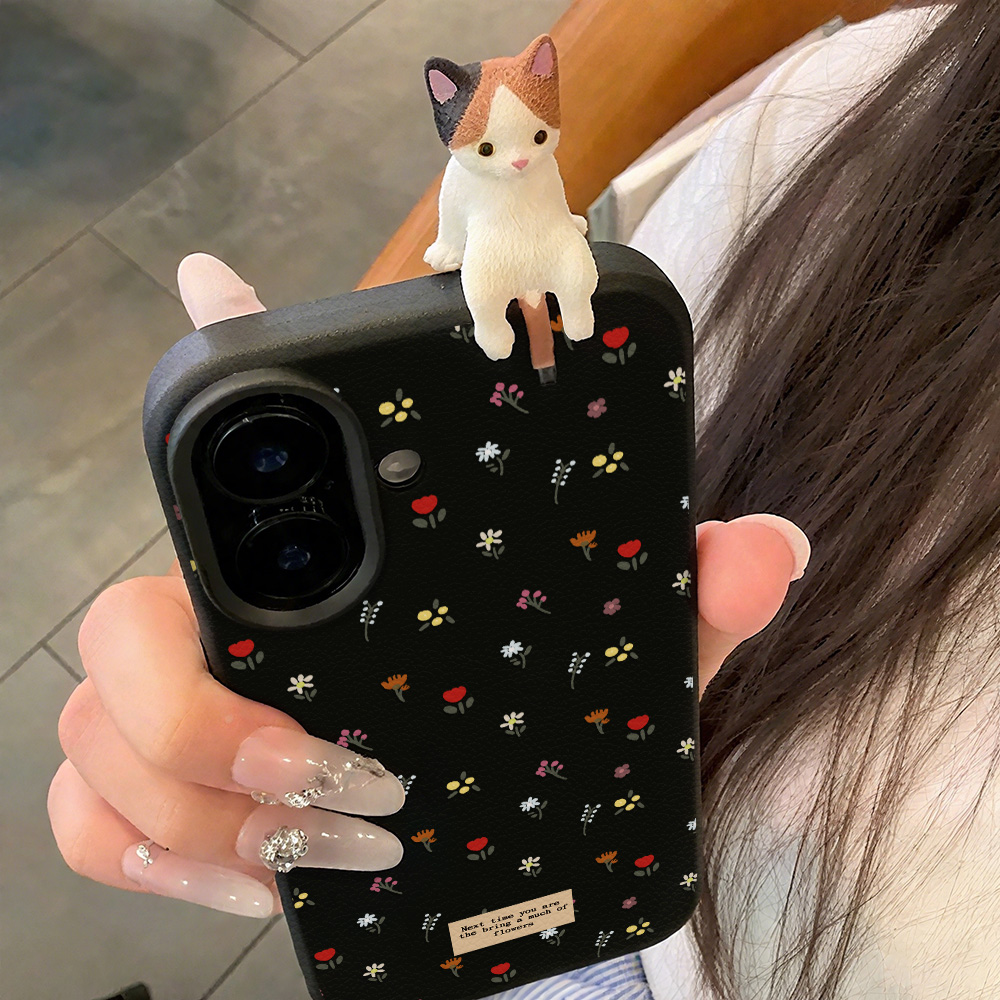 Cute Floral Soft Silicone Phon - Phone Cases Cute 리뷰 및 가격