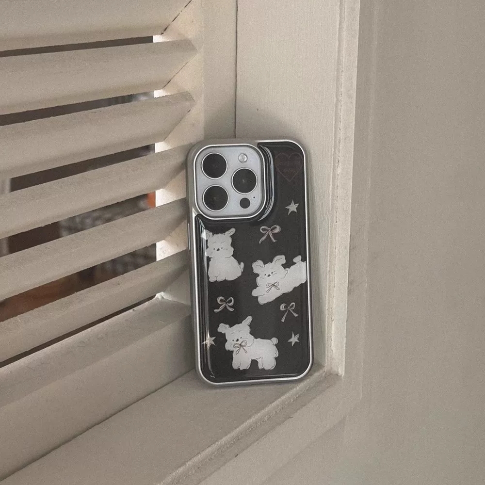 Cute Ribbon Puppy Bow Kawaii C - Phone Cases Kawaii 리뷰 및 가격