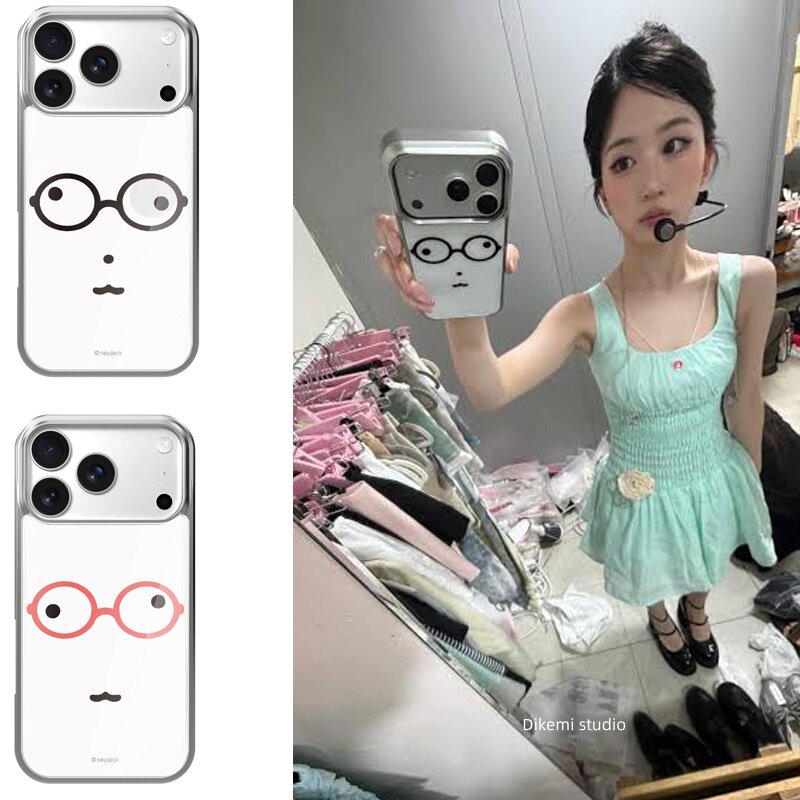 INS Korea Kawaii Cute Glasses  - Phone Cases Kawaii 리뷰 및 가격