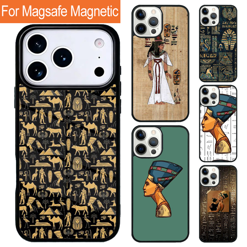 Egypt Nefertiti Ankh Magnetic  - Phone Cases Egypt 리뷰 및 가격