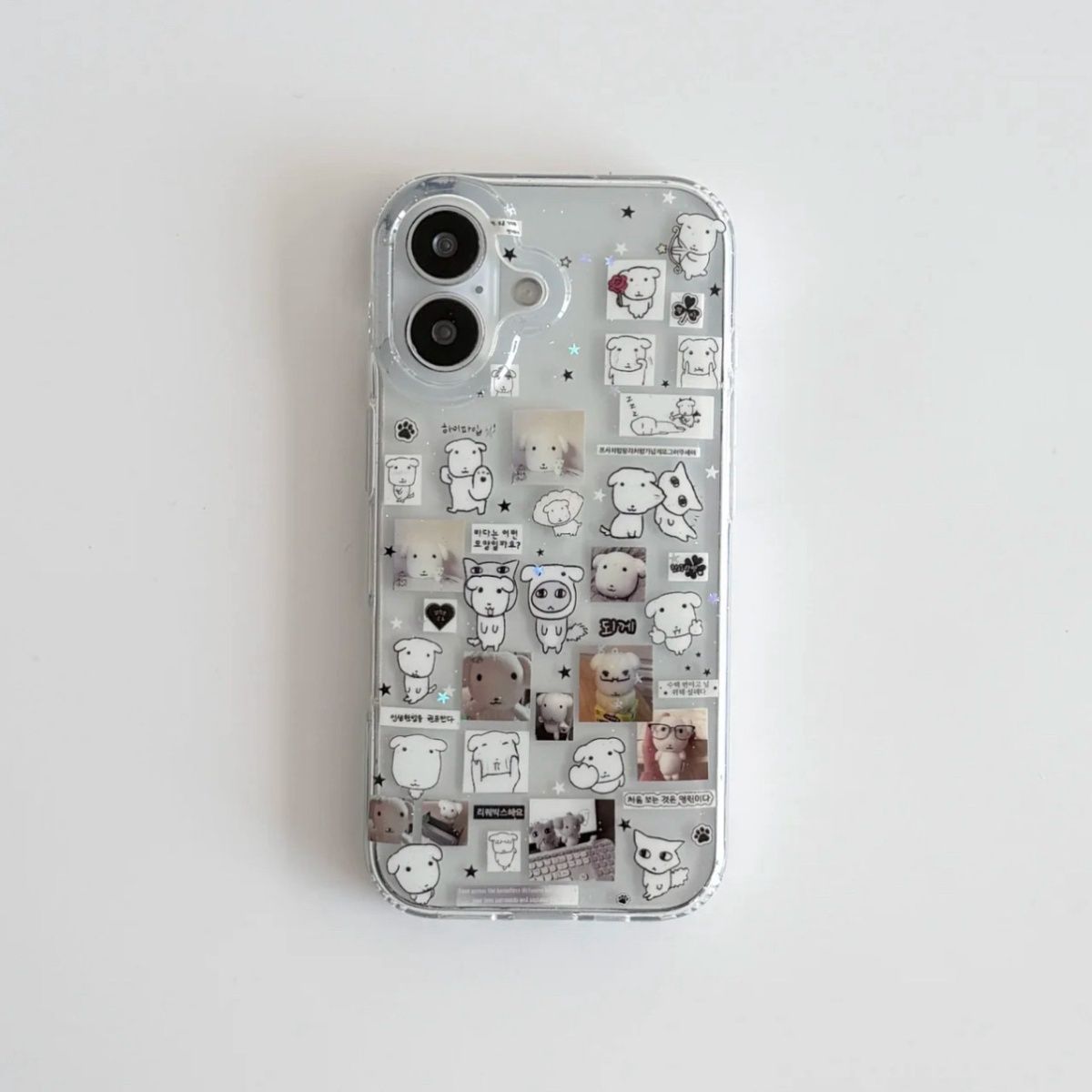 Kawaii Puppy illustration Glit - Phone Cases Kawaii 리뷰 및 가격