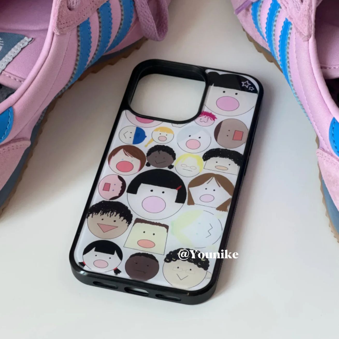 Cartoon Korean Ins Cute Big He - Phone Cases Kawaii 리뷰 및 가격