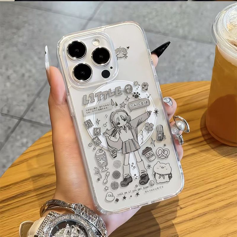 Kawaii Anime Sweet Anime Girl  - Phone Cases Kawaii 리뷰 및 가격