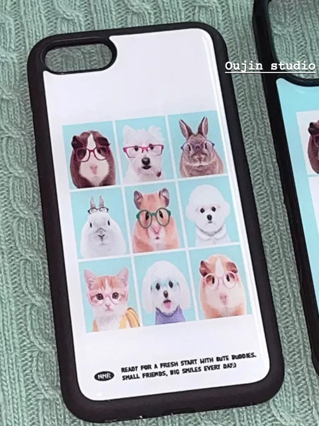 Korean Cute Animal Head Sticke - Phone Cases Kawaii 리뷰 및 가격