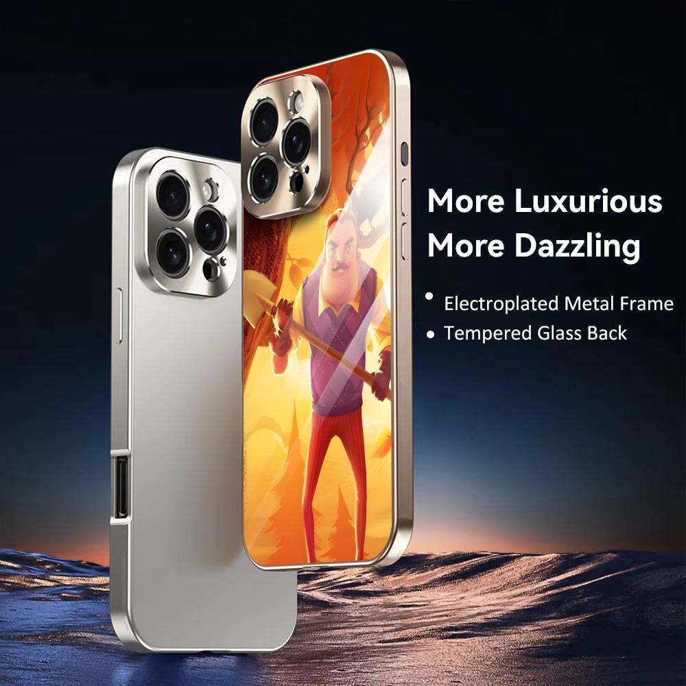 Game H-Hello Neighbor Phone Ca - Phone Cases Metal 리뷰 및 가격
