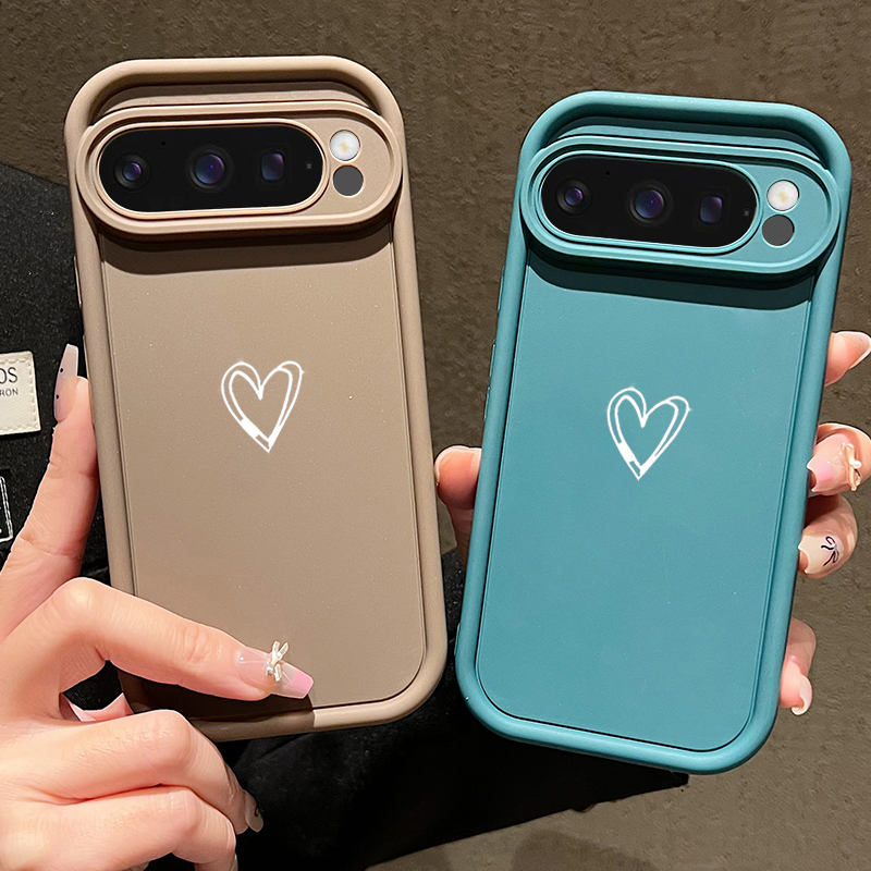 Simple Love Pattern Soft Case  - Phone Cases Google Pixel 9 리뷰 및 가격
