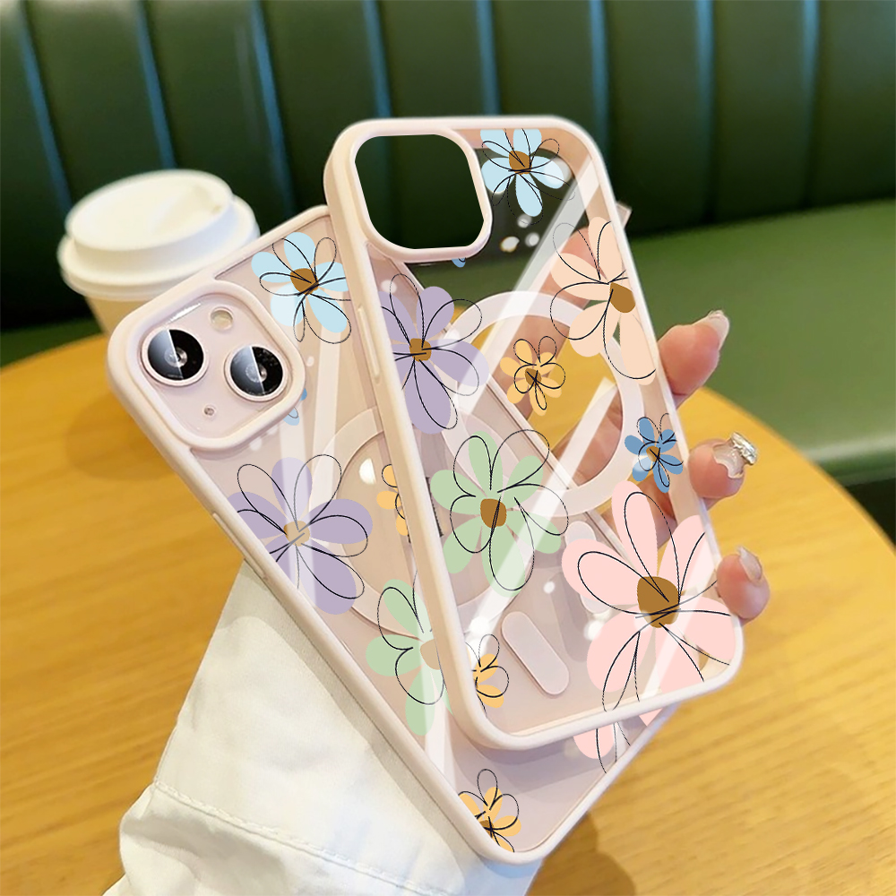 Blueberry Floral Clear Case  F - Phone Cases Iphone 15 Pro Max 리뷰 및 가격