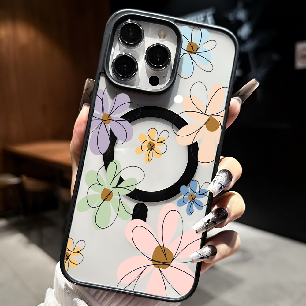 Blueberry Floral Clear Case  F - Phone Cases Iphone 15 Pro Max 리뷰 및 가격