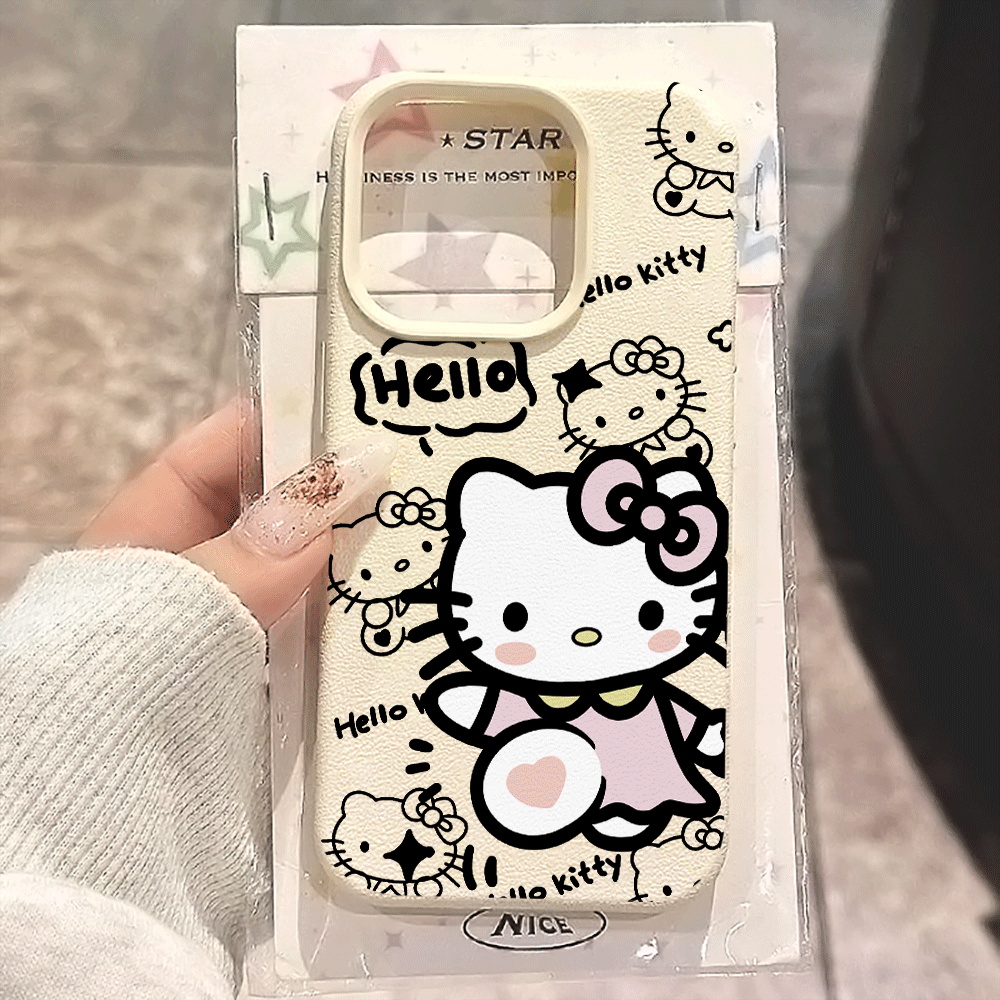 Cute Kawaii HelloKitty Sketch  - Phone Cases Kawaii 리뷰 및 가격