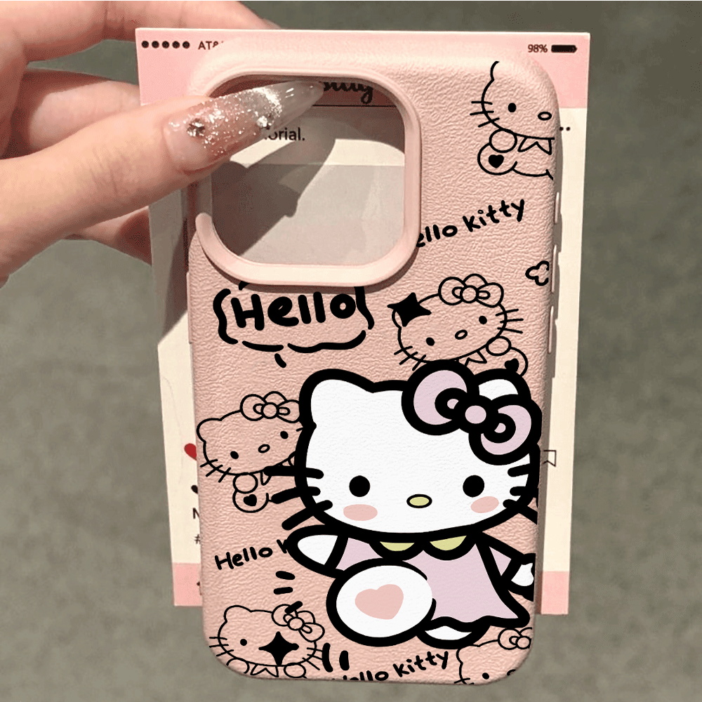Cute Kawaii HelloKitty Sketch  - Phone Cases Kawaii 리뷰 및 가격