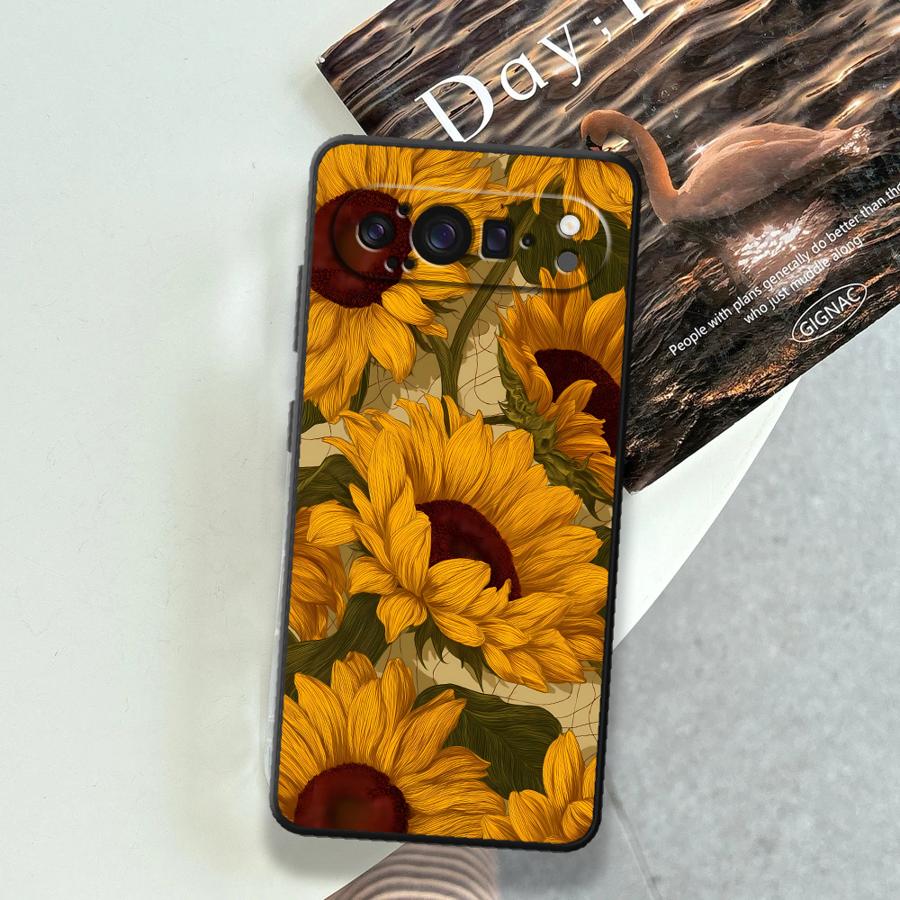 Sunflower Sea Funda Phone Cove - Phone Cases Google Pixel 9 리뷰 및 가격