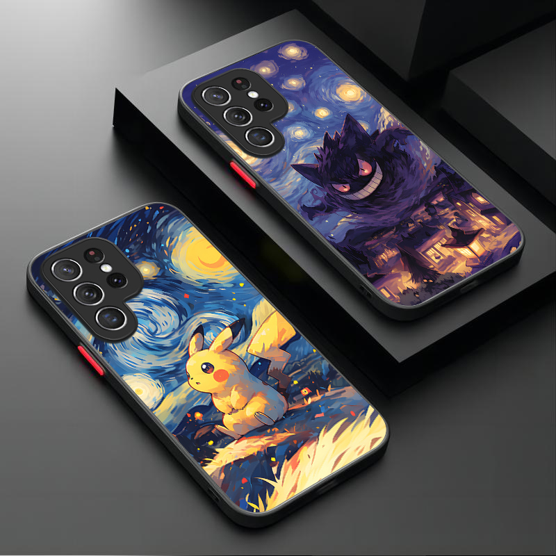 Pokemon Gengar Pikachu Case Fo - Phone Cases For Samsung S21 5G 리뷰 및 가격