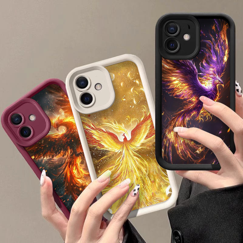 Aesthetic Golden Phoenix Fire  - Phone Cases Google Pixel 9 리뷰 및 가격