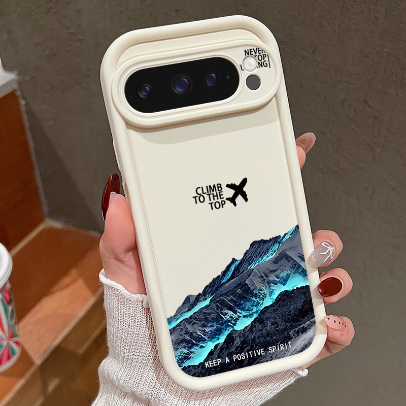 Airplane Snow Mountain Pattern - Phone Cases Google Pixel 9 리뷰 및 가격