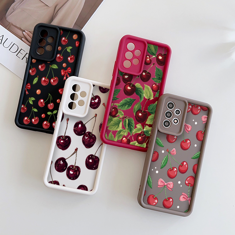 Funny Flower Cute Bow Cherry P - Phone Cases Cute 리뷰 및 가격