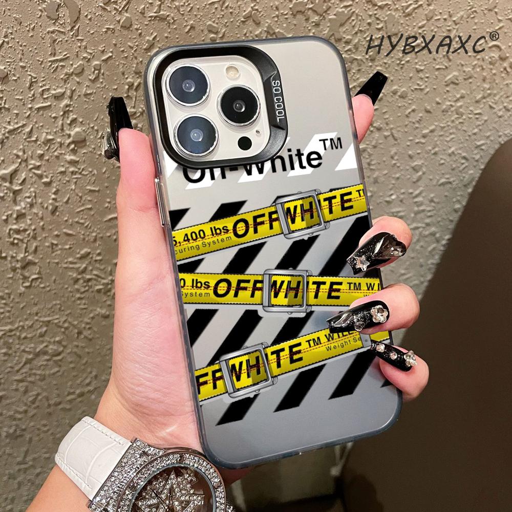 O-OFF-WHITE c o Virgil Abloh P - Phone Cases For Iphone 15 리뷰 및 가격