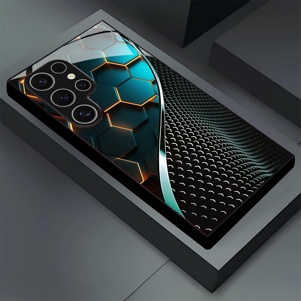 Creative Honeycomb Wood Patter - Phone Cases For Samsung S21 5G 리뷰 및 가격