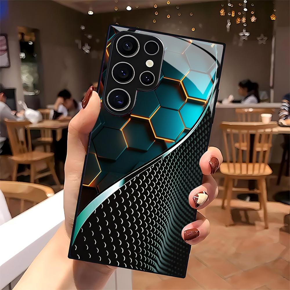 Creative Honeycomb Wood Patter - Phone Cases For Samsung S21 5G 리뷰 및 가격