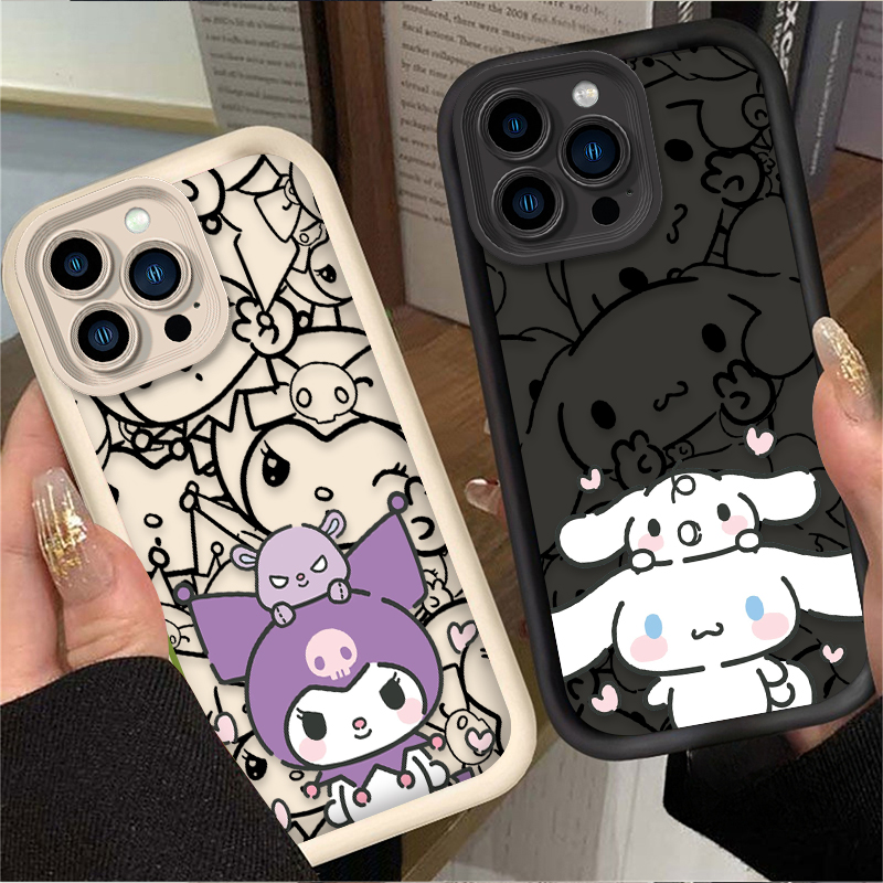 Cinnamoroll Kuromi Fashion Cas - Phone Cases For Iphone 15 리뷰 및 가격