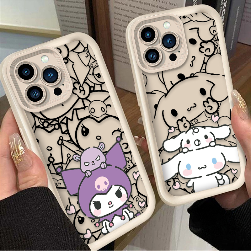 Cinnamoroll Kuromi Fashion Cas - Phone Cases For Iphone 15 리뷰 및 가격