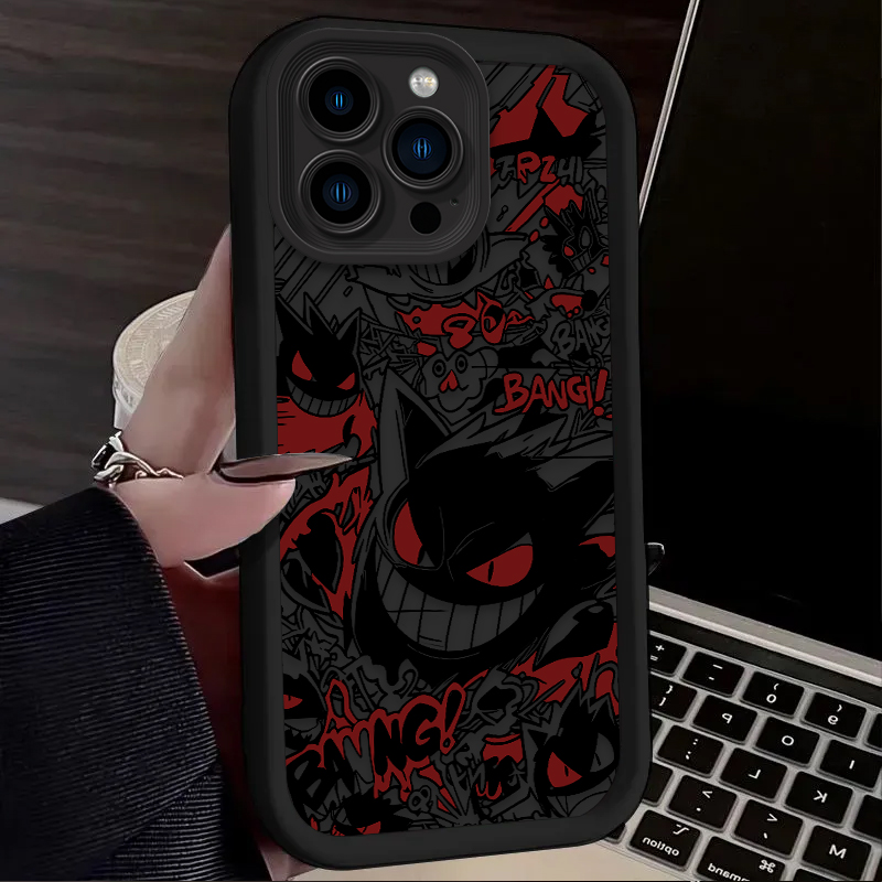P-Pokemon Gengar Graffiti Phon - Phone Cases For Iphone 15 리뷰 및 가격