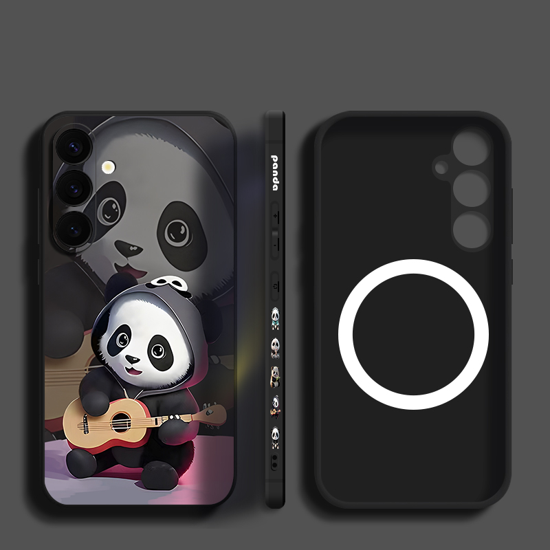 Guitar-playing Panda Case For  - Phone Cases Samsung S25 Ultra 리뷰 및 가격