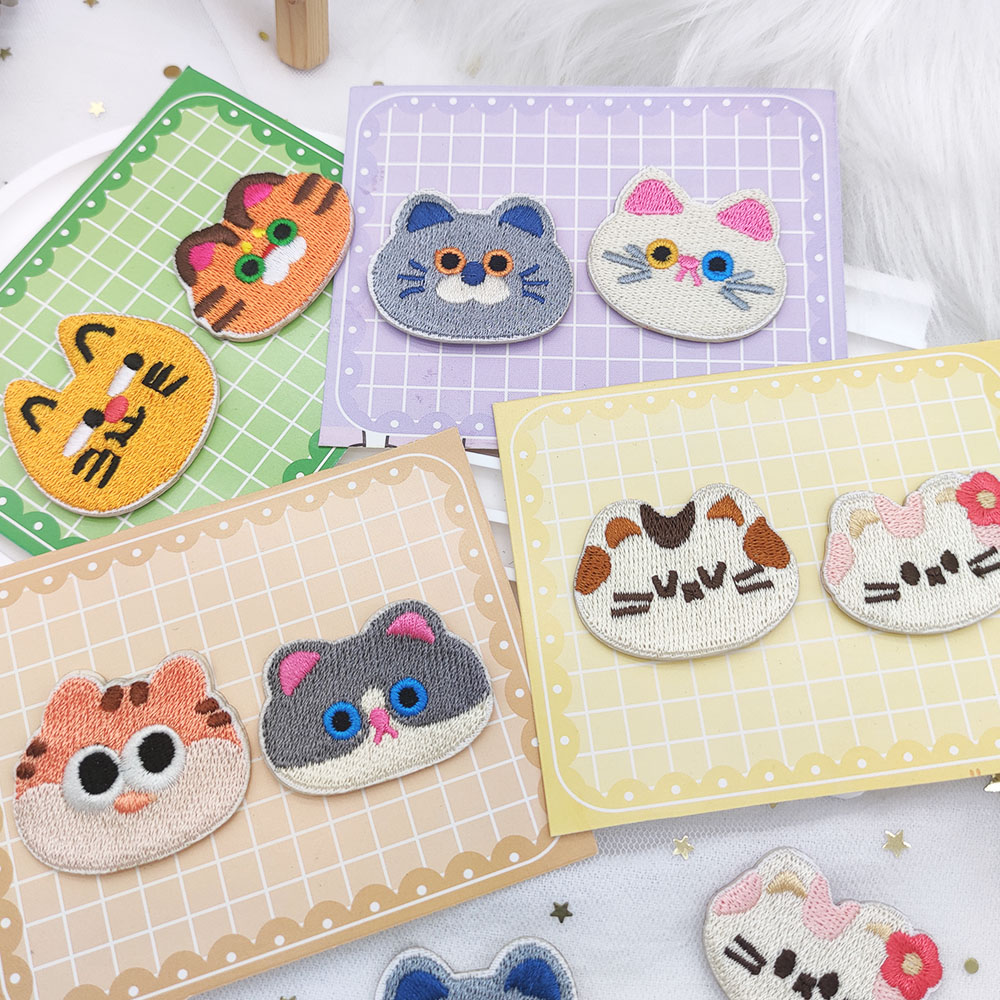 2pcs Cute Cat Head Self-adhesi - Phone Cases Eco Friendly 리뷰 및 가격