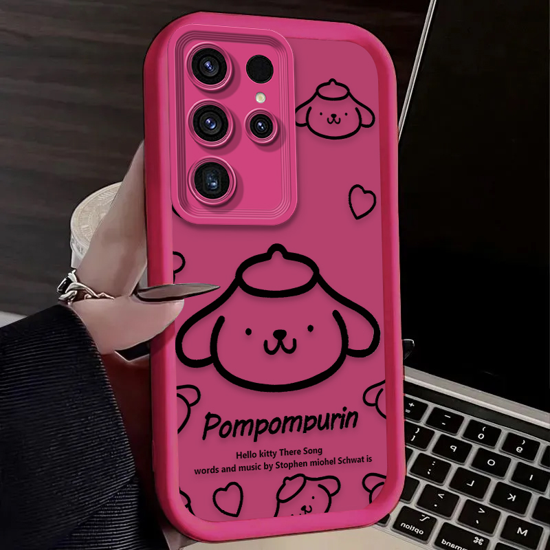 Sanrio Hello Kitty Pompom Puri - Phone Cases For Samsung S21 5G 리뷰 및 가격