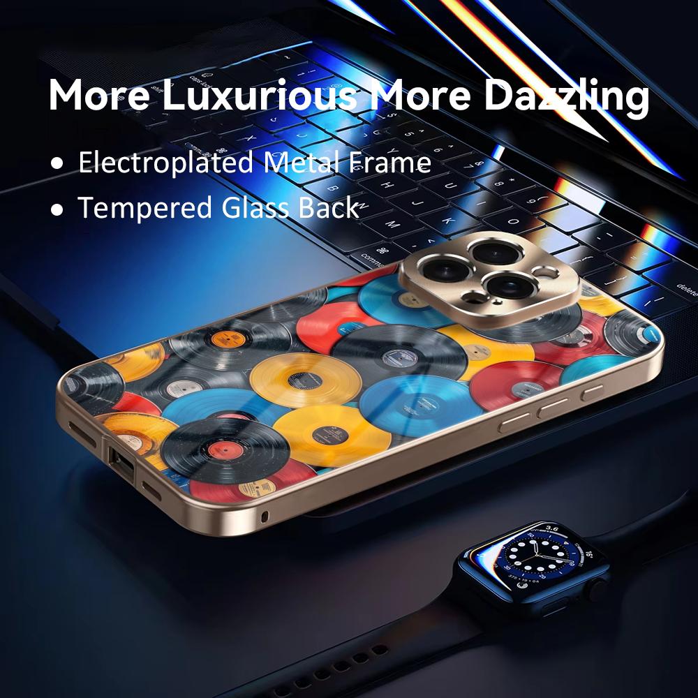 Cool Record Phone Case For iPh - Phone Cases Metal 리뷰 및 가격