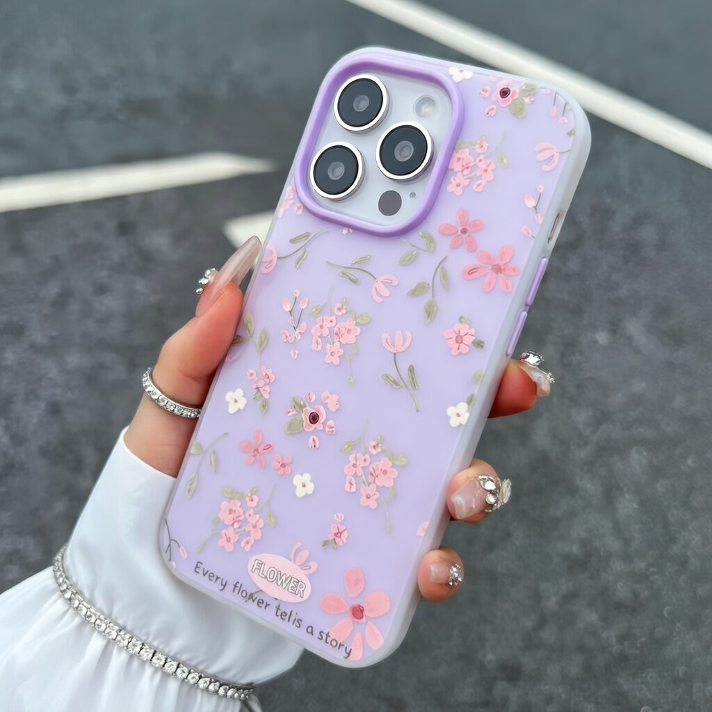 Cute Sweet Pink Floral Candy C - Phone Cases Cute 리뷰 및 가격