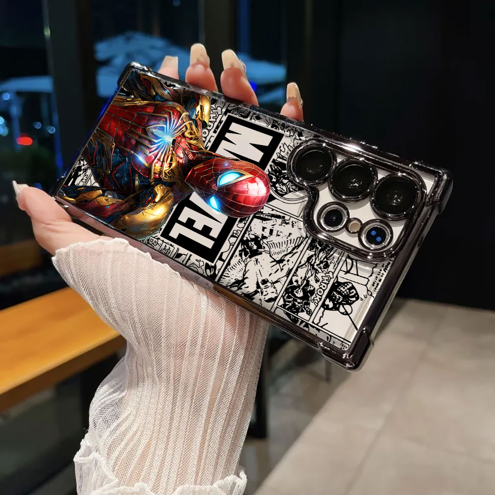 Marvel Spiderman Ironman Comic - Phone Cases Samsung S25 Ultra 리뷰 및 가격