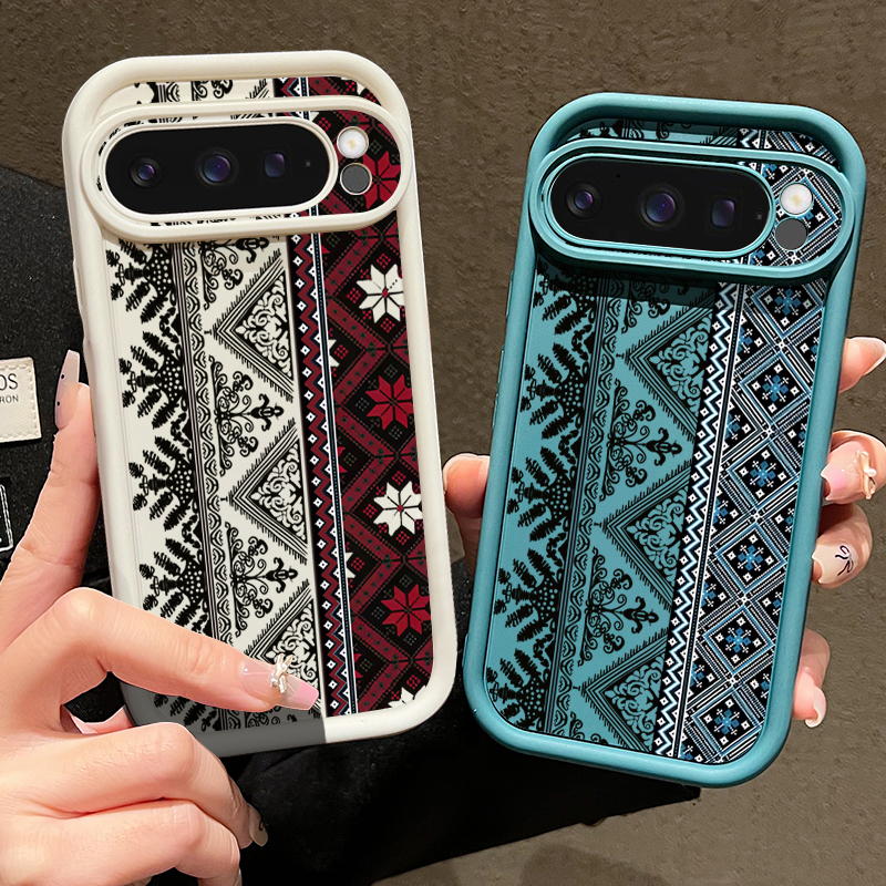 Vintage Totem Pattern Phone Ca - Phone Cases Google Pixel 9 리뷰 및 가격