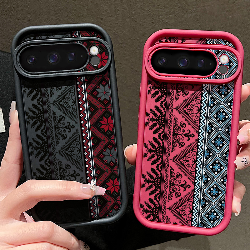 Vintage Totem Pattern Phone Ca - Phone Cases Google Pixel 9 리뷰 및 가격