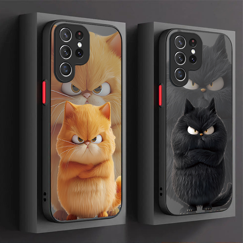 Angry Cat Couple Style Case fo - Phone Cases For Samsung S21 5G 리뷰 및 가격